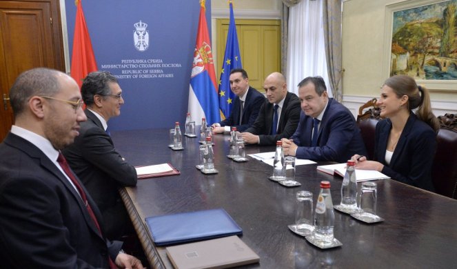 Dačić sa ambasadorom Belhažom: Srbija je spremna da nastavi razvoj sveukupne saradnje sa Marokom