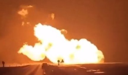 VELIKA HAVARIJA U LITVANIJI! EKSPLODIRAO GASOVOD! Otvoreni plamen dostiže visinu veću od 50 metara (FOTO/VIDEO)