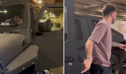 PAKLENA MAŠINA! Dončić u automobilu koji podseća na TENK i košta 1.500. 000 dolara! (VIDEO/FOTO)
