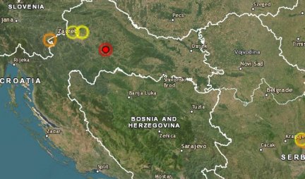 ČULA SE TUTNJAVA, A ONDA JE JAKO UDARILO! Zemljotres u Hrvatskoj, pogođeno područje Banovine