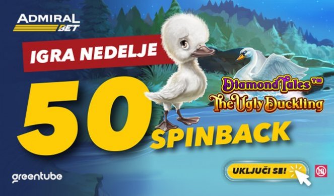 NOVA IGRA NEDELJE JE STIGLA! Zaigrajte novu slot igru Ugly Duckling i pokupite 50 besplatnih spinova!