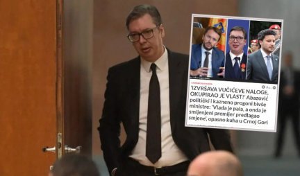 Hrvatski portal blateći Vučića obavlja prljavi predizborni posao za Mila!