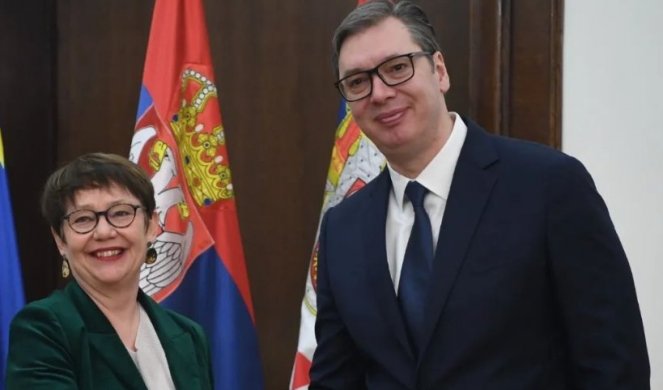 Vučić se sastao sa Odil Reno-Baso: Zahvalio sam joj što zajedno menjamo