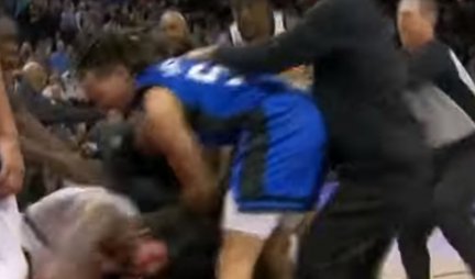 OPŠTA ŠORKA U NBA! Neviđena tuča, PESNIČENJE na sve strane! Ovo je EPILOG incidenta! (VIDEO)