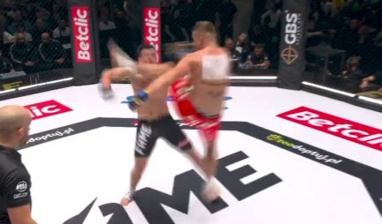 AUUUUUUU! IMAMO NOKAUT GODINE! Brutalno! Poljak poslao RIVALA na SPAVANJE! (VIDEO)
