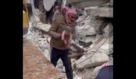 ČUDO BOŽJE U SIRIJI! TRUDNICU NAŠLI POD RUŠEVINAMA, NIJE BILO VREMENA... Svet ganut prizorom iz sirijskog Alepa, je li ovo znak?! (VIDEO)