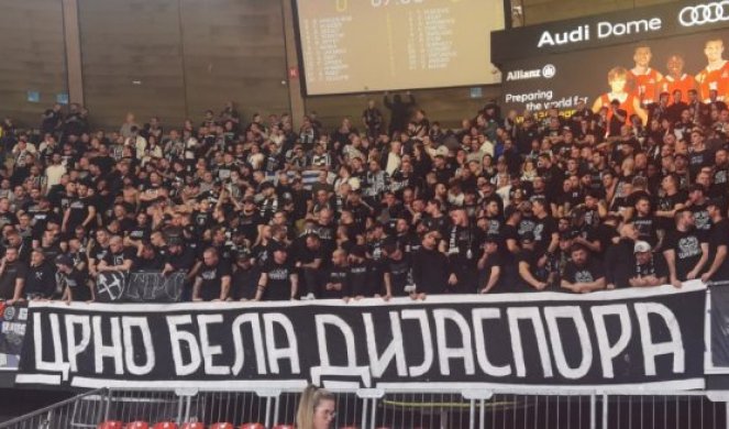 CRNO-BELA DIJASPORA! Partizan ima PAKLENU PODRŠKU u Minhenu!