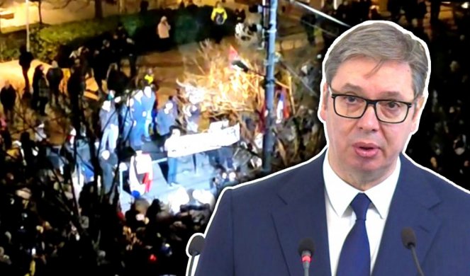 ŠTA ČEKA TUŽILAŠTVO?! Haos ispred Predsedništva, upućene pretnje i POZIV NA UBISTVO predsednika Vučića! (VIDEO)