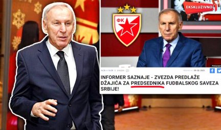 POTVRĐENO PISANJE INFORMERA! Dragan Džajić kandidat za predsednika FSS!
