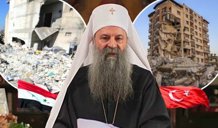 Patrijarh Porfirije ponovo pozvao na prikupljanje pomoći za stradale u Siriji i Turskoj