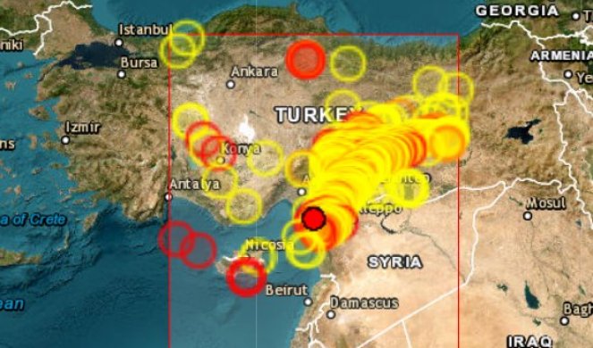 UDARIO JE JOŠ JEDAN! JAK! Novi zemljotres pogodio Tursku!