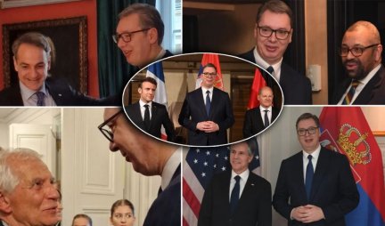 TEŽAK, ALI USPEŠAN DAN! Predsednik Vučić imao važne sastanke na Minhenskoj konferenciji o bezbednosti! (FOTO)