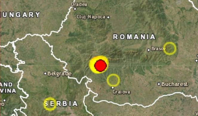TRESLE SE KUĆE, POMERAO SE NAMEŠTAJ! Jak zemljotres ponovo pogodio Rumuniju