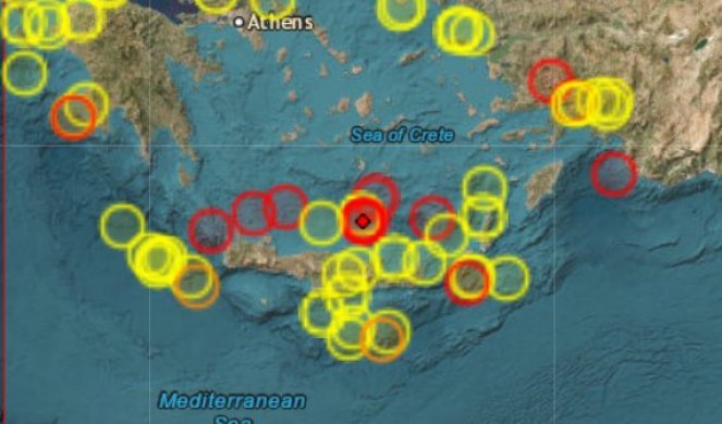 BOŽE, IMA LI KRAJA? Samo da se Turska ne ponovi! Snažan zemljotres u Grčkoj!