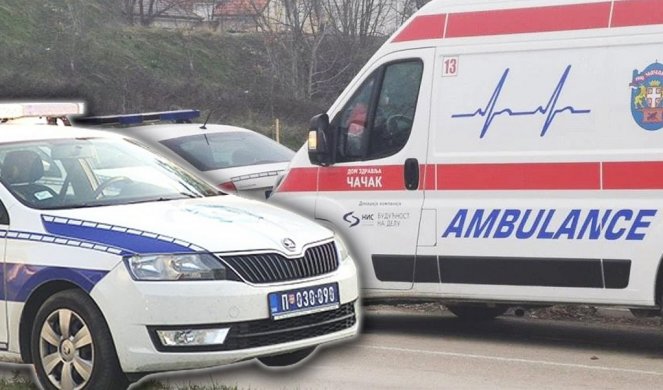 TEŠKA SAOBRAĆAJNA NESREĆA U LESKOVCU! Automobil se zakucao u bilbord - Povređena trudnica