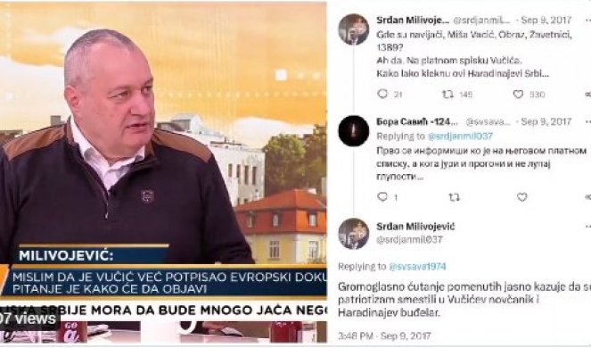 LEPO JE VUČIĆ REKAO... Udružile se žute demokrate, Milica i Boško! Jednu za NATO, drugi za Rusiju, ali niko za Srbiju!