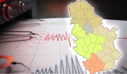 Serija zemljotresa pogodila Srbiju! Za 24 časa čak četiri potresa!