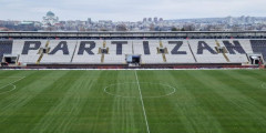 NEMA SNEGA! Pogledajte kako izgleda stadion Partizana za meč sa Radničkim! (FOTO)