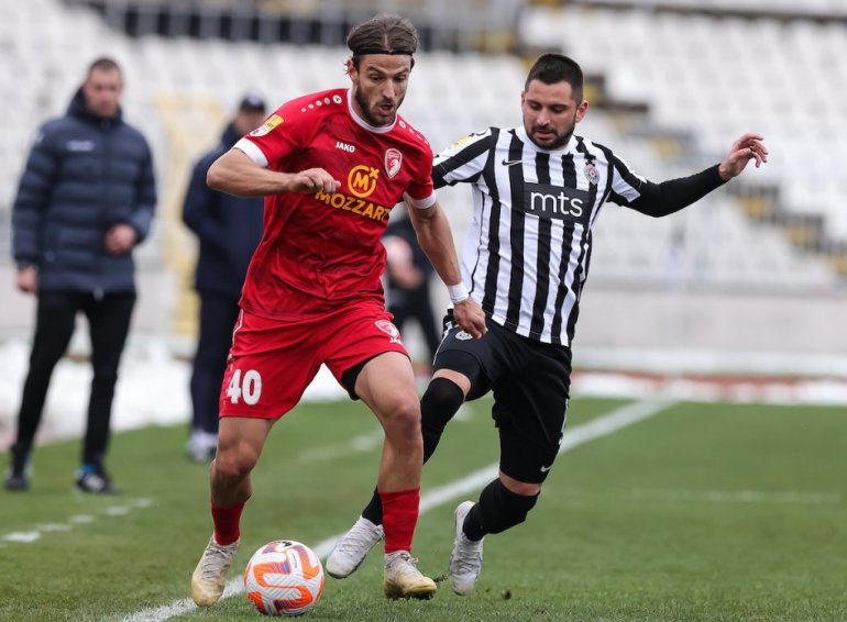 Partizan v Radnicki 1923 Kragujevac - Mozzart Super League Season