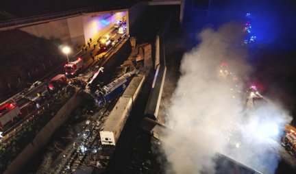 STRAVIČNA NESREĆA U GRČKOJ! U sudaru vozova poginule najmanje 32 osobe