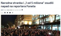 DA LI JE OVO REALNO?! Jeremićevac optužio Vučića i Brnabić za napad na novinara tokom protesta opozicije!