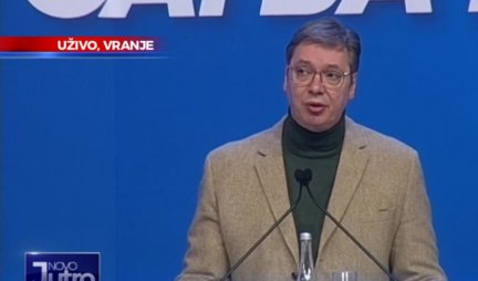 VUČIĆ POSLAO SNAŽNU PORUKU IZ VRANJA! Najvažnije da sačuvamo KiM, mir i stabilnost