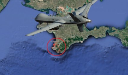 ŠTA TRAŽI TU?! RUSI LOCIRALI DRON, KREĆE TRKA! Moskva strahuje da će Amerikanci UNIŠTITI letelicu, Crnomorska flota HITNO krenula u akciju!