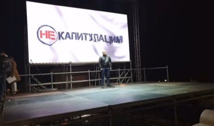 OVAKO ONI BRANE KOSOVO! Na skupu patriotske opozicije pričalo se o vakcinama i svetskim zaverama po nalogu Viole Fon Kramon! (VIDEO)