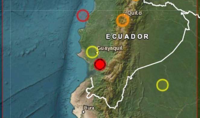 UŽAS, 6,9 STEPENI RIHTEROVE SKALE! Snažan zemljotres u Južnoj Americi