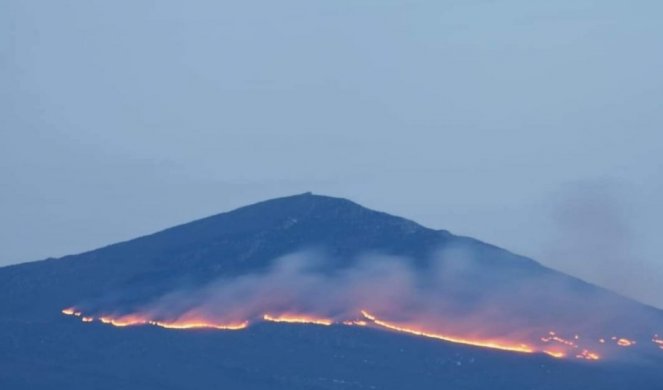 (FOTO) VATROGASCI CELU NOĆ GASILI POŽAR NA RTNJU! Izgorelo oko 100 hektara bilja