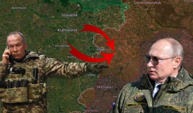 SIRSKI: IDEMO NAPRED I UNIŠTAVAMO NEPRIJATELJA! Situacija u Bahmutu sve gora po Ruse, ukrajinski komandant najavio nastavak operacije!
