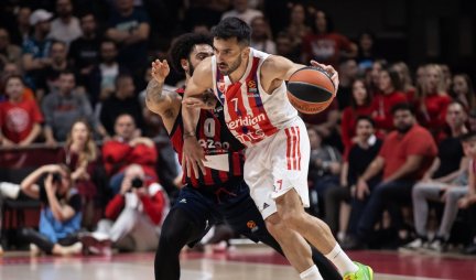 ZVEZDA ODIGRALA ZA PARTIZAN! Crveno-beli nokautirali Baskoniju, KAMPACO BRILJIRAO NA ROĐENDAN!