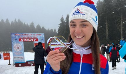 DOMINACIJA! Anja Ilić drugi put šampionka Balkana u nordijskom skijanju!