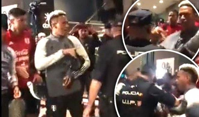 LUDO, LUĐE, JUŽNA AMERIKA! Fudbaleri PERUA se POTUKLI sa POLICIJOM! (VIDEO)