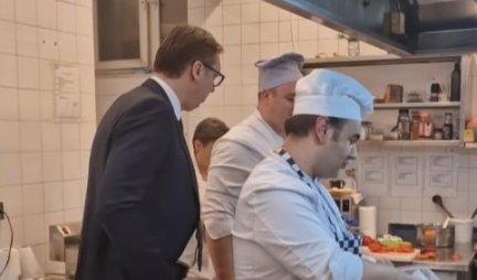 POSLE SE PITAM ŠTO SAM DEBEO... Predsednik Vučić objavio snimak pred svečanu večeru sa predsednicom Grčke (VIDEO)