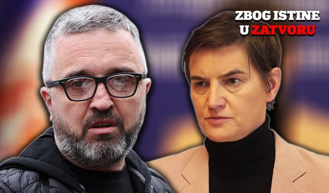 ZBOG ISTINE U ZATVORU! Brnabić: Danas je tužan dan za novinarsku profesiju u Srbiji!