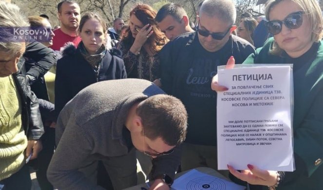 BORBA PROTIV TERORA SE NASTAVLJA! Srbi pokrenuli peticiju za povlačenje Kurtijevih specijalaca sa severa Kosova i Metohije!
