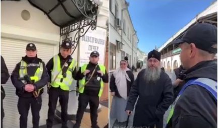 UZBUNA! POLICIJA UŠLA NA TERITORIJU KIJEVSKE LAVRE, u toku pokušaj blokade, vernici se okupljaju! (VIDEO)