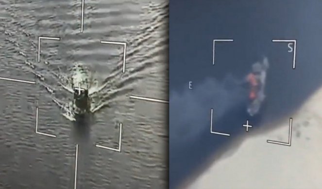 UKRAJINSKI BRODOVI NOVA META ZA RUSKE LANCETE! Pogledajte kako dron kamikaza eleminiše patrolni brod kod Zaporožja (VIDEO)