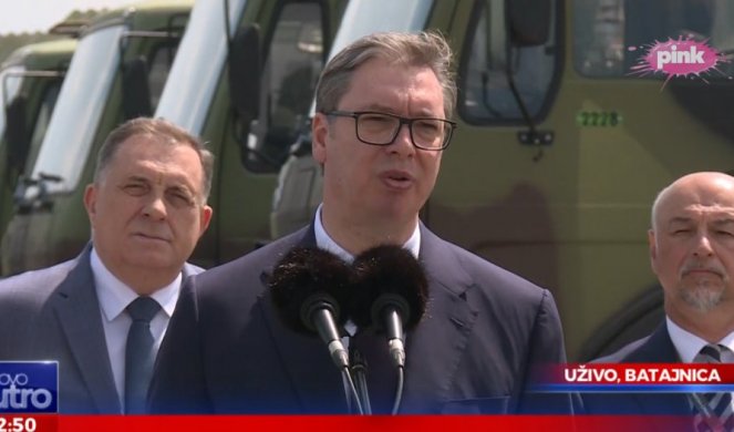 VUČIĆ NA DANU VOJSKE U BATAJNICI! Predsednik poručio: Naša vojska je sve snažnija! Nikad nisam sasvim zadovoljan, ali hvala na trudu da ste uvek tu da sačuvate MIR!