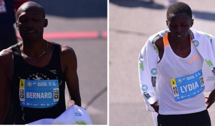 Kenijci Bernard Vambua i Lidija Džebiči pobednici polumaratonske trke! Džebiči za 11 stotinki nadmašila rekord Olivere Jevtić! (FOTO)