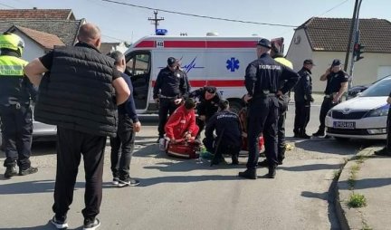 STRAVIČNA NESREĆA U ZEMUN POLJU:  Automobil pokosio dečaka (10),  bez svesti prebačen u bolnicu