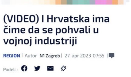 VRHUNAC SRAMOTE! Šolakova televizija VELIČA hrvatsku vojsku, a napada srpsku i Vučića zbog ulaganja u nju