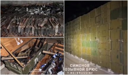 (VIDEO) NESTVARAN PRIZOR! ZBOG OVOG SU RUSI TOLIKO HTELI SOLEDAR?! Vojska pokazala šta su Ukrajinici krili u skladištima! "Više od 292.000..."