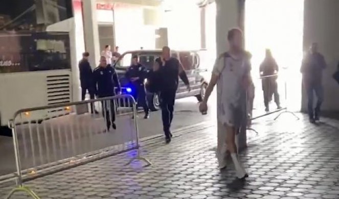 POLICIJA u Beogradu u stopu PRATI KOŠARKAŠE REAL MADRIDA! (VIDEO)