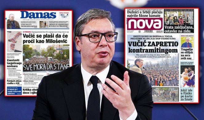 NASTAVLJA SE KAMPANJA TAJKUNSKIH MEDIJA! Gospodo opozicionari, Vučić ne koči, ne zaustavlja, već UZDIŽE SRBIJU! (FOTO)
