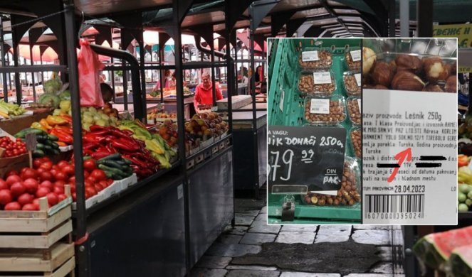 DOMAĆE, ALI IZ TURSKE? Cena "razbojnička", a tek natpis... Narod u šoku zbog proizvoda sa pijace koji nam prodaju kao naš! (FOTO)