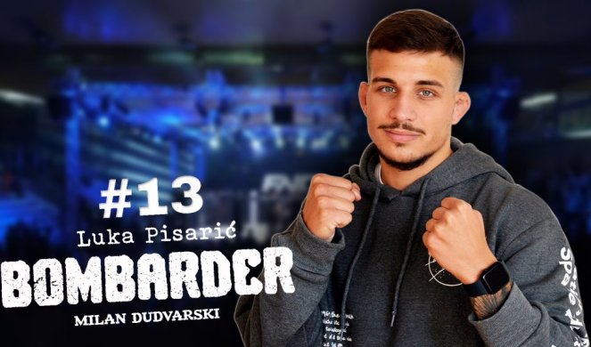 NE MOGU DA PREŽALIM ŠTO SE NISAM BORIO ZA SRBIJU! Mladi MMA borac Luka Pisarić gostovao je u Bombarder potkastu!