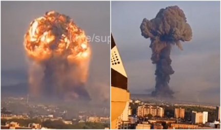 (VIDEO) UKRAJINCI SNIMILI RAZARANJE NEVIĐENIH RAZMERA! Rusi udarili svim silama na Hmeljnicki, eksplozivni talas oštetio stotine zgrada!