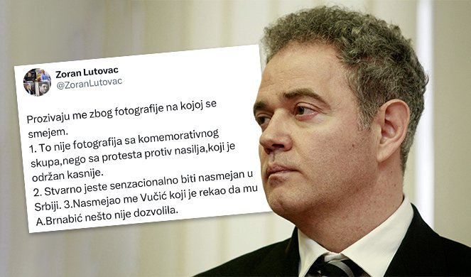 ZORAN LUTOVAC PRIZNAO: Cerekao sam se na protestu kojim smo zloupotrebili žrtve!